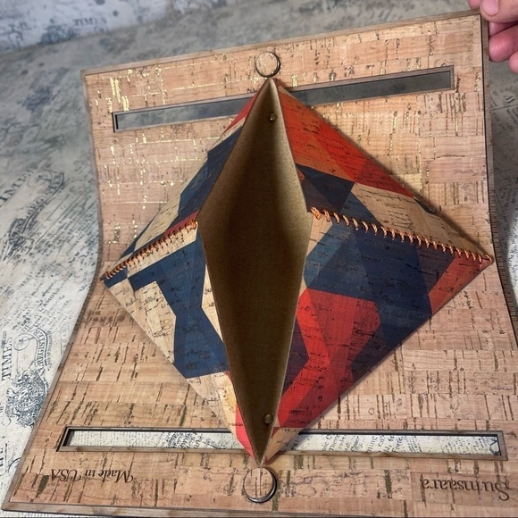 Samsaara Clutch Purse Ensemble - Mod Hex & Birch Wood - Picture 9 of 16